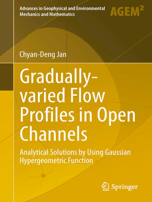 cover image of Gradually-varied Flow Profiles in Open Channels